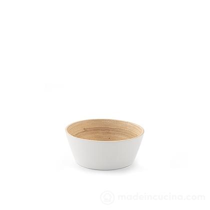 Premier Housewares Gigi Set 2 Ciotole Tonde In Gres - Bianche, Con Frasi Simpatica: "Lick The Bowl" E "Bake Something", 1,2L E 2,8L