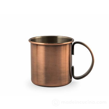 Mug tazza cocktail in acciaio inox con finitura rame 0,5 litri