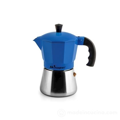 Caffettiera in alluminio con caldaia in acciaio inox