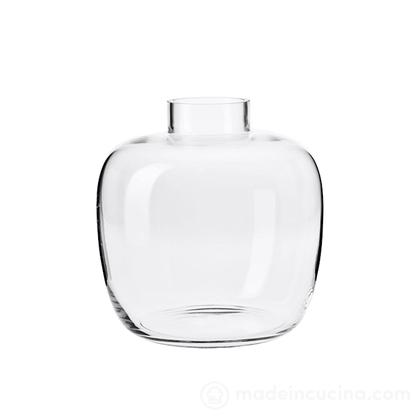 Vaso in vetro sonoro trasparente Latitude cm 28