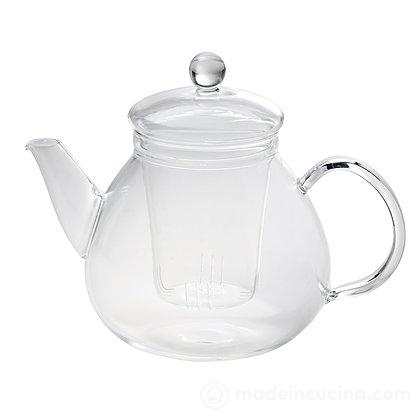 Teiera in vetro borosilicato 1,1 litri Tea Time