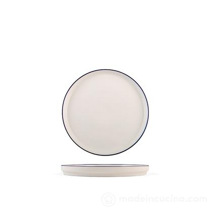 Set 6 piatti frutta in porcellana Essence Blue cm 23