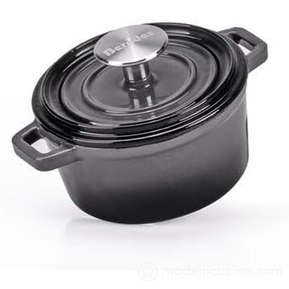 Casseruola in ghisa con coperchio B.Iron Grey