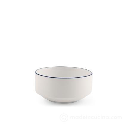 Set 6 coppette in porcellana Essence Blue cm 11,5