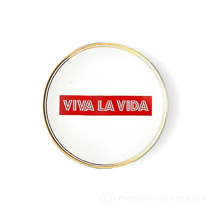 Piattino Viva la Vida Funky Table cm 17