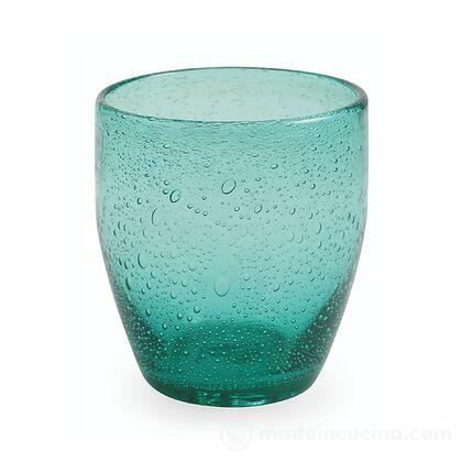 Set 6 bicchieri acqua Acapulco verde smeraldo