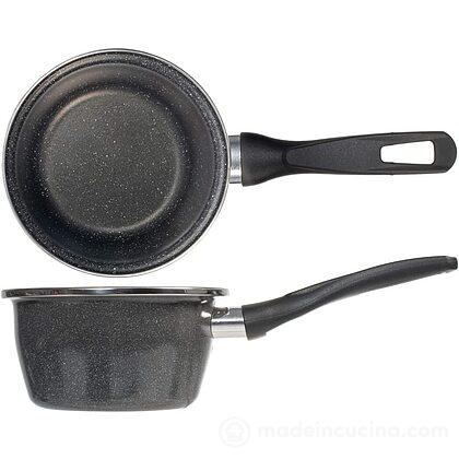 Casseruola a un manico in acciaio smaltato K2