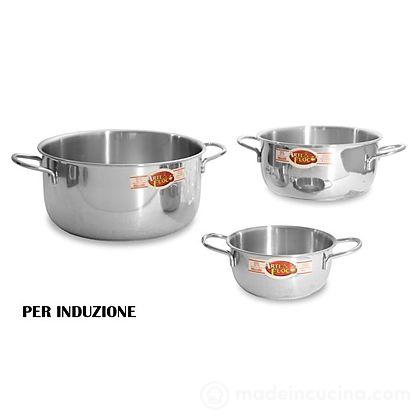 Casseruola a due manici per induzione