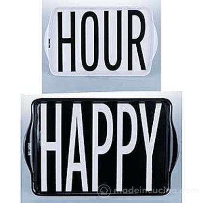 Set 2 vassoi in melamina Bigismore