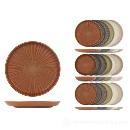 Servizio piatti in stoneware 18 pezzi Nordic Universe
