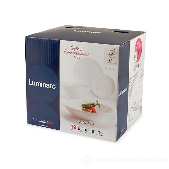 Servizio piatti 19 pezzi Diwali bianco