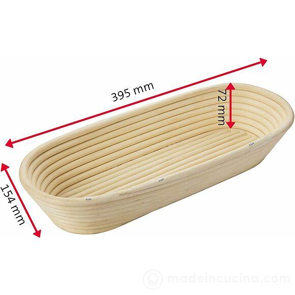 Cestino per lievitazione ovale