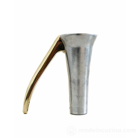 Schiaccianoci Drosselmeyer zinco grezzo e oro