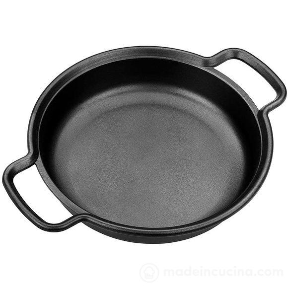 Casseruola bassa per induzione con coperchio e presine Solid+