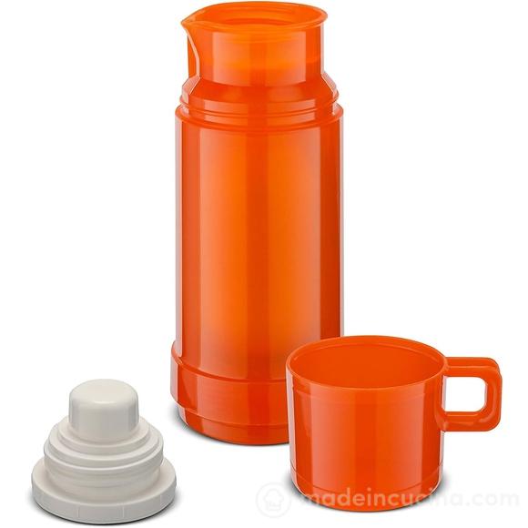 Thermos con tappo a tazza arancione 0,25 litri