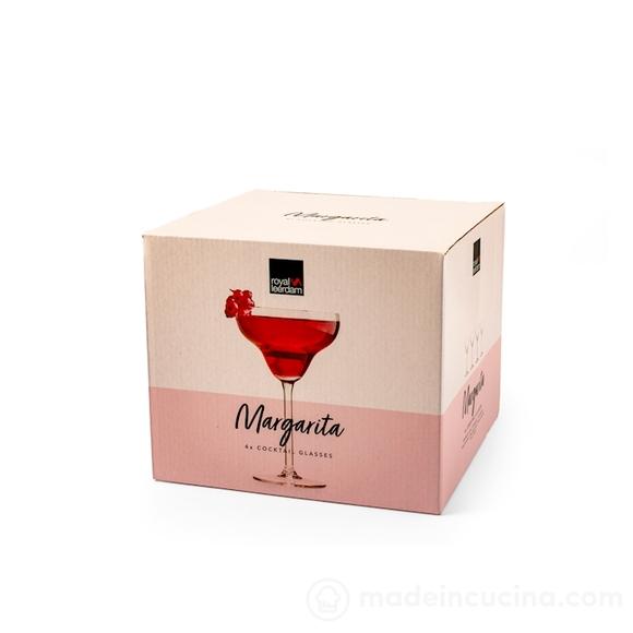 Set 4 calici in vetro Margarita cl 30