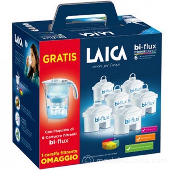 Set caraffa filtrante Stream e filtri bi-flux