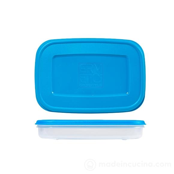 Set 3 contenitori rettangolari ermetici per affettati cm 24x18x4