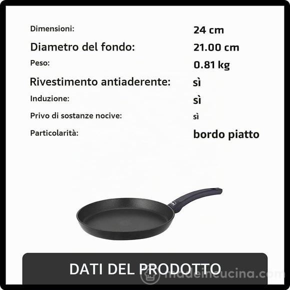 Crepiera Berndes Specials Induction ad induzione alluminio Forgiato