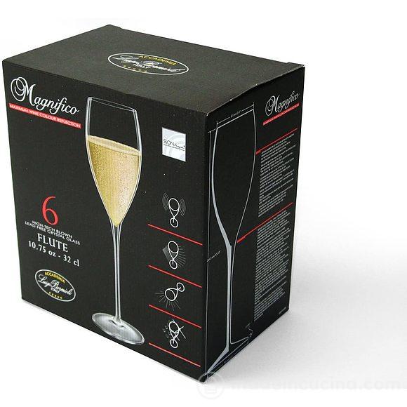 Set 6 calici flute Magnifico