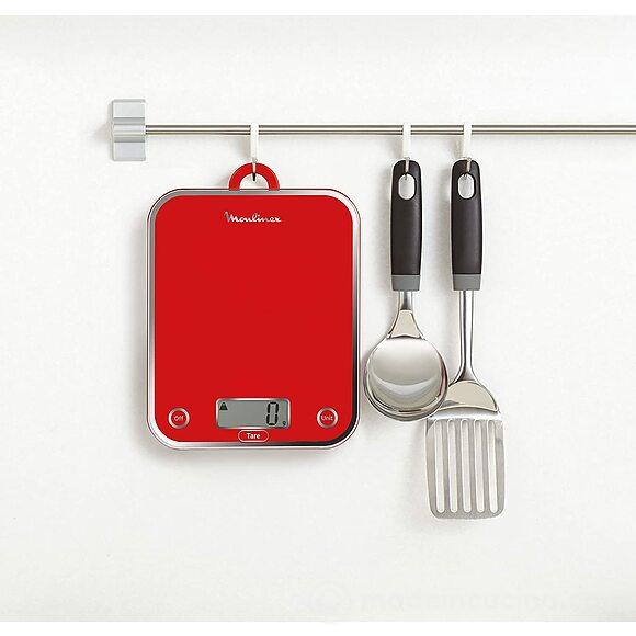 Bilancia elettronica da cucina Optiss rosso