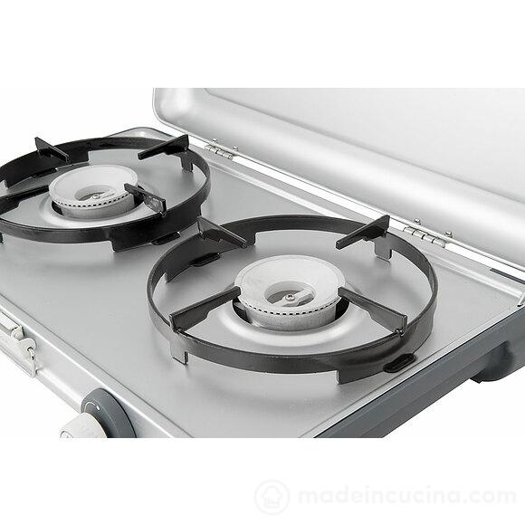 Fornello da campeggio a gas a due fuochi Camping Kitchen 2