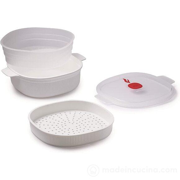 Vaporiera per microonde TempoZero 4 litri