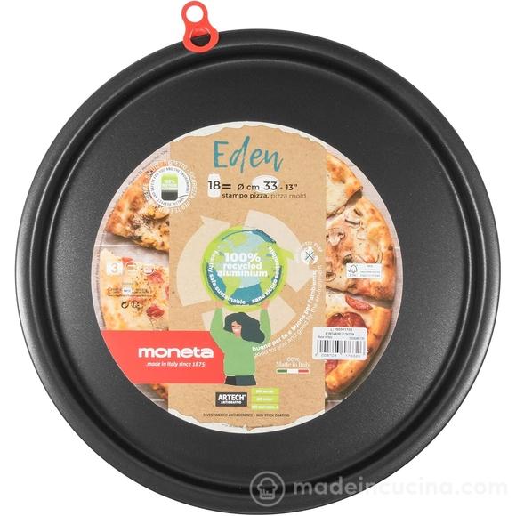 Stampo pizza in alluminio antiaderente Eden cm 33