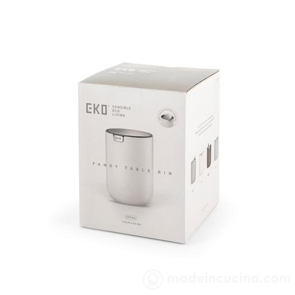 Porta rifiuti da tavola Eko Fandy bianco
