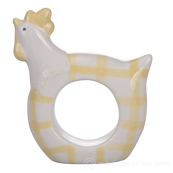 Set 3 porta tovaglioli White Animals