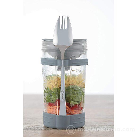 Barattolo in vetro Tutto in 1 per Macedonia-Insalata-Zuppa