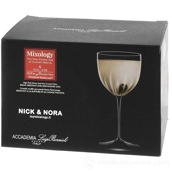 Set 6 calici Nick&Nora Mixology