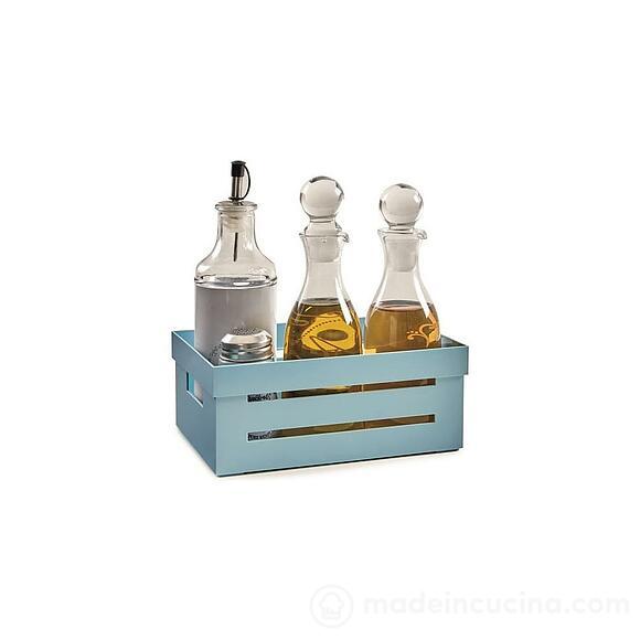 Cassetta multiuso impilabile Storage Box azzurro