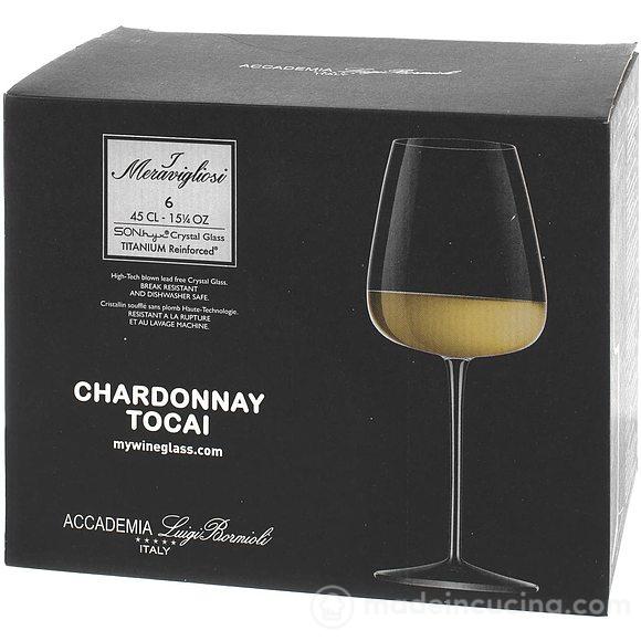 Set 6 calici Chardonnay Tocai I Meravigliosi