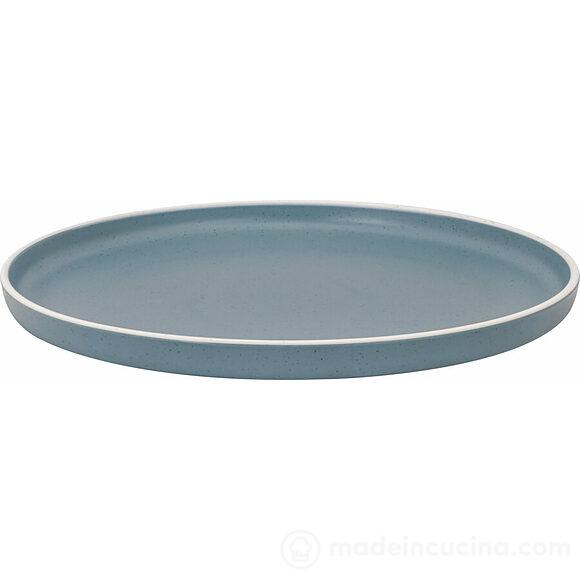 Piatto piano da campeggio in melamina Dolomit blu denim cm 25