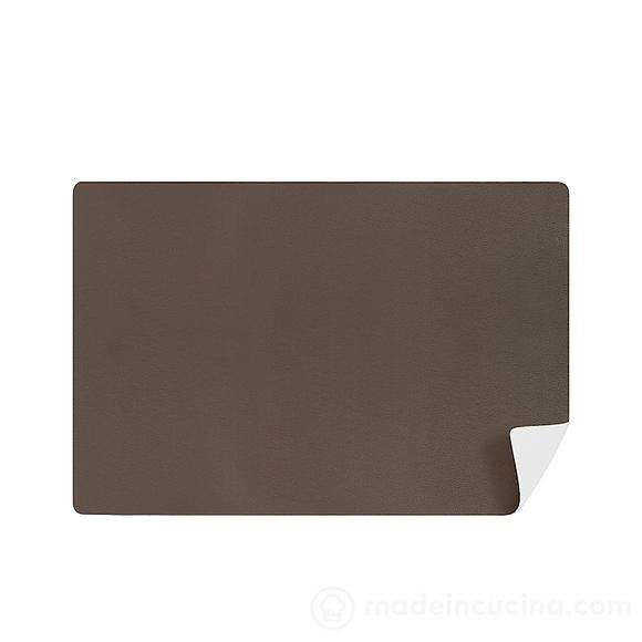 Tovaglietta antimacchia double face bianco moka cm 31x46