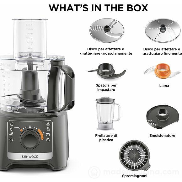 Robot da cucina multifunzione MultiPro Compact (FDP 31 360GY)