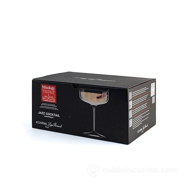 Set 6 coppe Mixology Jazz Cocktail cl 30