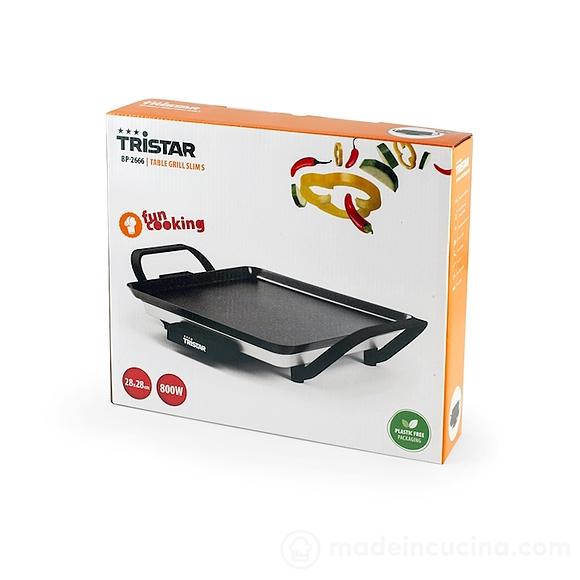 Bistecchiera elettrica piastra liscia cm 28x22