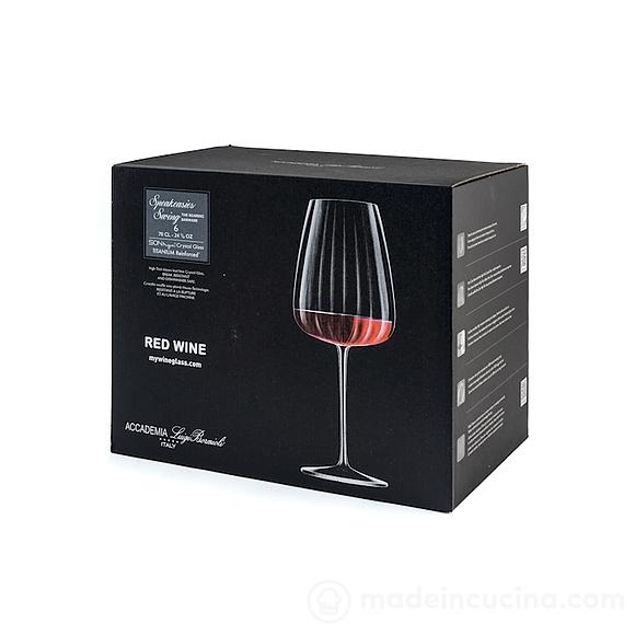 Set 6 calici vino rosso Speakeasies cl 70