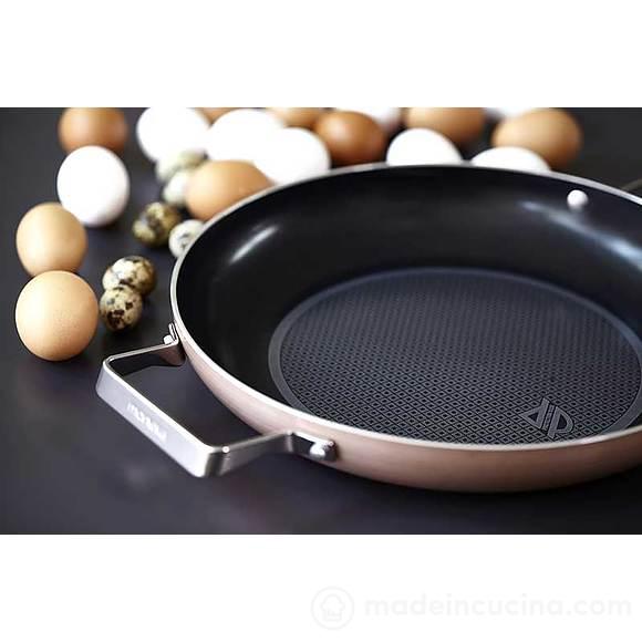 Tegame a due maniglie con coperchio Rose Gold Diamant