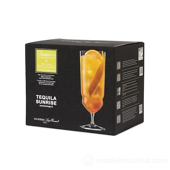 Set 6 calici Backdoor'20s Tequila Sunrise