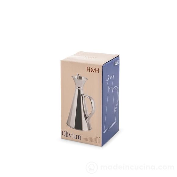 Oliera in acciaio inox lt 0,3