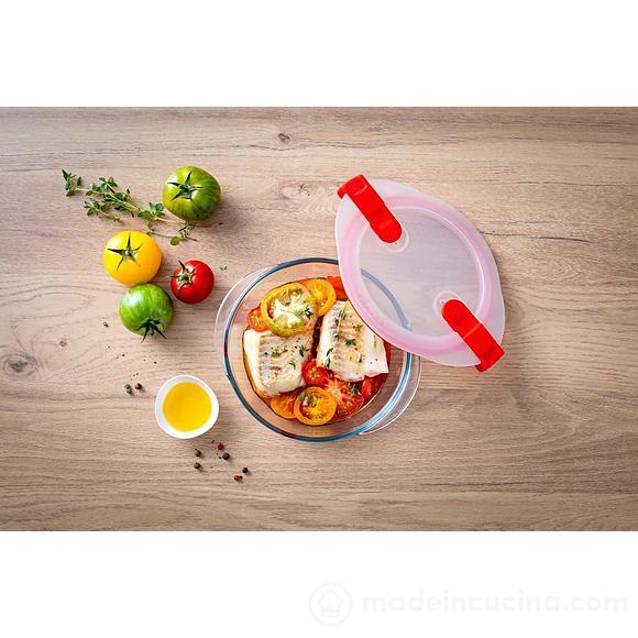 Contenitore tondo ermetico per alimenti Cook & Heat