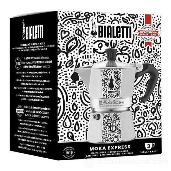 Caffettiera Moka Express 90th Anniversary 3 tazze