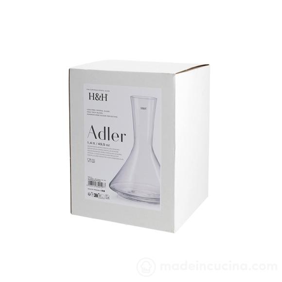 Decanter Hadler in vetro trasparente lt 1,4 (3252700)